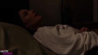 Mandy Flores fucks with a sleepover hostess in a steamy scene