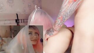The bride got fucked by the best man and came on his dick