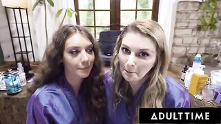 Girl on girl action with Elena Koshka and Bunny Colby in POV