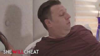 Masseuse Vina Sky teaches Ember Snow the ways of lesbian intimacy