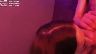 A girl received a messy and hot reward from her boyfriend for her birthday