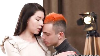 Day pickup leads to a steamy sex hookup with a teen 18+