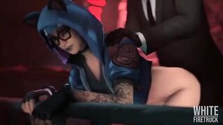 3D Lynx Fortnite Hentai Compilation video