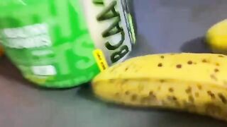 The sexy step mom washes the dishes in her underwear and gets fucked