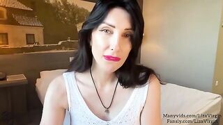 Hot MILF gave a deepthroat blowjob to her step daughter's boyfriend in a steamy scene