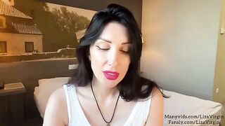 Hot MILF gave a deepthroat blowjob to her step daughter's boyfriend in a steamy scene