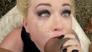 Blonde girl Misha Cross has a big ass and gets fucked deeply