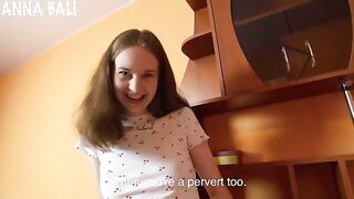 The girl left her sex toy in the bathroom, let’s fuck