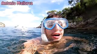 A guy picked up a mermaid while sailing and fucked her on the beach
