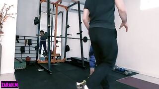 A personal trainer seduced his Argentinian student and fucked her in the ass - a steamy encounter that echoes the forbidden yet thrilling hookups often featured in stories about gym sessions gone wild, much like the intense scenarios described in similar 