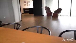 Stepson fucks his stepmom’s tight ass for the first time when dad’s away