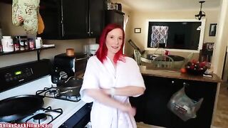 A guy got fucked by his friend’s mom in a steamy roleplay scene