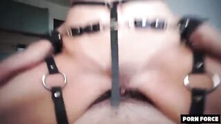 Skinny teen gets fucked hard and used as a toy, damn hot!