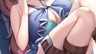 Raphtalia relieves your cock with her skilled mouth and tight pussy