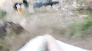 Babe has sex with a stranger on a beach in HD