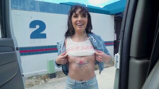 Bang Bus Comp Numero Dos with Kourtney Kai and Brenna McKenna’s tight asses