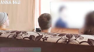 The cute girl risked to meet with her lover, almost caught