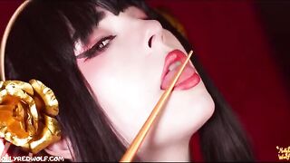 Yor forced Loid to comply with her whims under a spell of control - Femdom, Oral Creampie