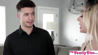 Does my stepsister like how wet her pussy is?! - MyFamilyPies