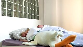 I calmed down my stepsister after her nightmare, it went too far