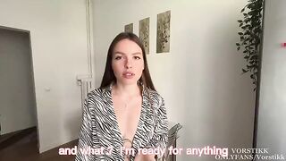 Babe fucked the delivery man so he wouldn't deliver to her neighbor
