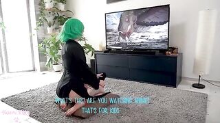 Saitama fucks skinny cosplay Tatsumaki with incredible strength