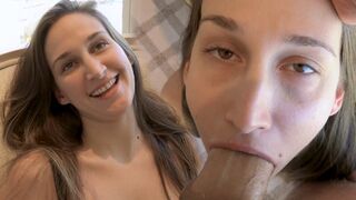 The girl next door Mystica turned into a slut for James