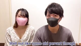 A Japanese amateur woman achieves a powerful orgasm through meditation