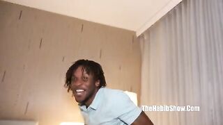 A mixed group of Dominican freaks in an intense threesome scene