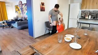 Cheating partners in front of their wives