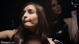 Mistress Maitland pushes sub Emily to her limits in a deep, intense session