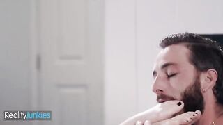Andi Rose gets fucked by her stepbrother in steamy shots