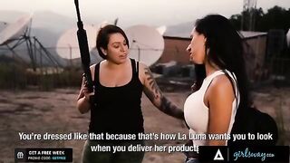 The boss of the Femdom Cartel, Luna Star, teaches her new whores how to behave