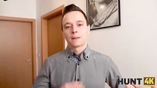 The man got a sexy surprise from his friend’s new ginger girlfriend on Christmas
