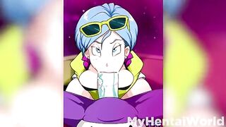 The hottest Bulma anime xxx from Dragon Ball Super in one video