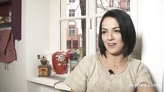 A girl with Brazilian nationality is showing her sexual side in this video