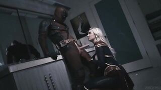 Deadpool fucks Captain Marvel hard in this full scene from Wicked Pictures