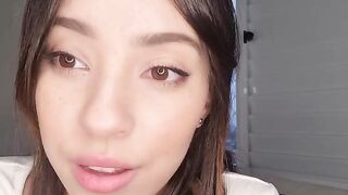 Joi roleplay by Julie Oliver after meeting, showcasing her sultry Brazilian charm