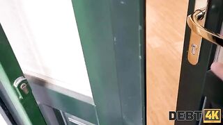 Nympho babe Lia Missy gets banged to settle her debts