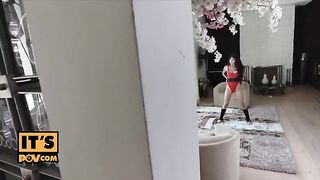 Brenna Sparks cheats on her stepdad, getting fucked by his son