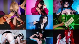 Best cosplay scenes from 2021 with a hot young actress - MollyRedWolf