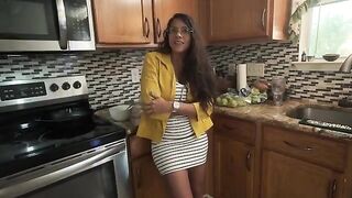 My stepmom, the fat one, beats me up and makes me breakfast