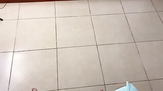 I gave a massage to my stepson and got cum