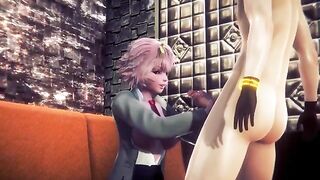 Mina Ashido is having fun with a certain someone in a special way