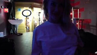 Masturbating while watching actors playing - Wet Kelly