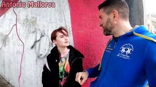 Submissive Russian teen got picked up by a guy on the street