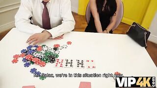 The guy lost a bet to his girlfriend and had to watch her get intimate