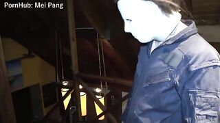 Halloween costume sex with a hot slut in POV
