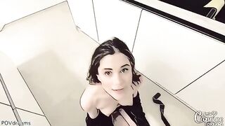 Pervert stepbrother fucks his sister in the pussy in a taboo scene