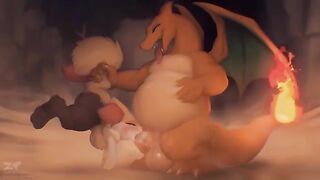 Fire-type Pokemon porn with a smoldering passion